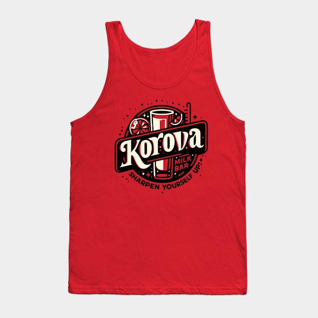 Korova Milk Bar Tank Top by Woah_Jonny